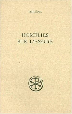 Tapa de Homélies sur l'Exode
