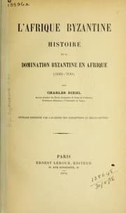 Tapa de L'Afrique Byzantine
