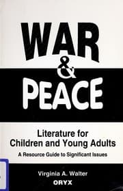 Tapa de War and peace literature for children and young adults