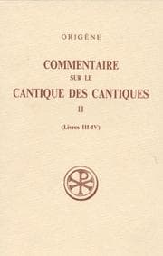 Tapa de Commentaire sur le Cantique des cantiques