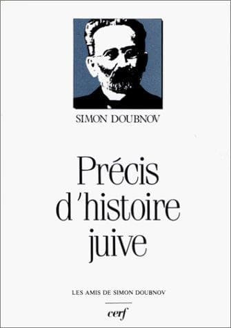 Tapa de Précis d'histoire juive
