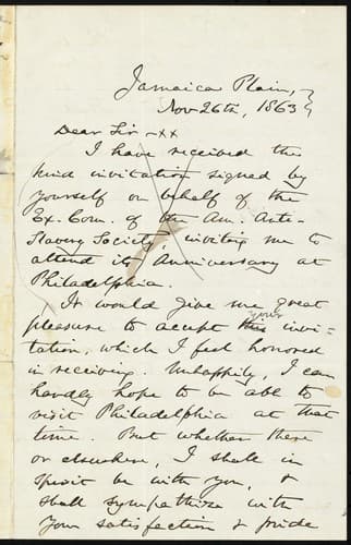 Tapa de [Letter to] Dear Sir