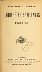 Tapa de Panderetas Sevillanas