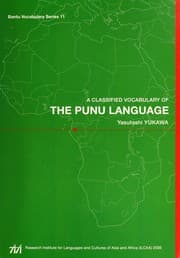 Tapa de A classified vocabulary of the Punu language
