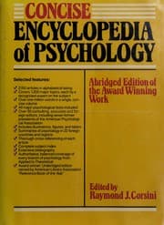 Tapa de Concise Encyclopedia of psychology