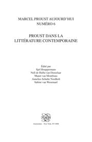 Tapa de Proust dans la litte rature contemporaine