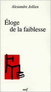 Tapa de Éloge de la faiblesse