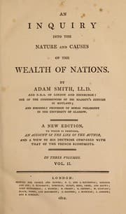 Tapa de An inquiry into the nature and causes of the wealth of nations