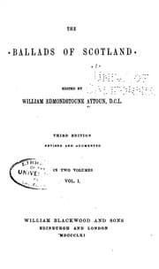Tapa de The Ballads of Scotland