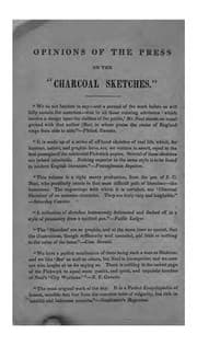Tapa de Charcoal Sketches, Or, Scenes in a Metropolis