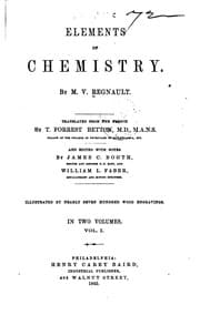 Tapa de Elements of Chemistry