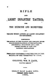 Tapa de Rifle and light Infantry tactics