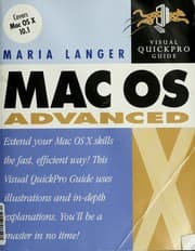Tapa de Mac OS X advanced