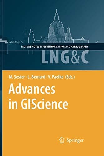 Tapa de Advances in GIScience