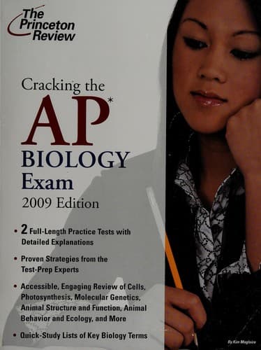 Tapa de Cracking the AP biology exam