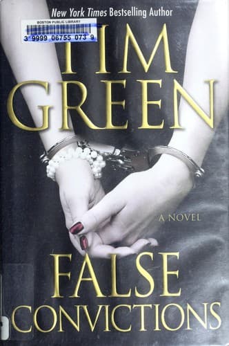 Tapa de False convictions