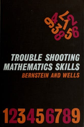 Tapa de Trouble shooting mathematics skills