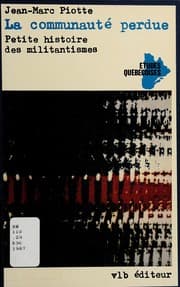 Tapa de La communauté perdue