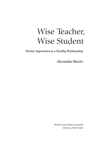 Tapa de Wise teacher, wise student