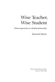 Tapa de Wise teacher, wise student