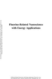 Tapa de Fluorine-related nanoscience with energy applications