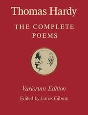 Tapa de The Variorum Edition of the Complete Poems of Thomas Hardy