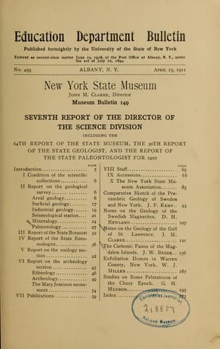 Tapa de Museum bulletin