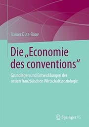 Tapa de Die "Economie des conventions"