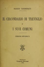 Tapa de Il circondario di Treviglio e i suoi comuni, cenni storico