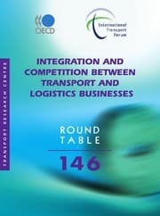 Tapa de Integration and competition between transport and logistics businesses