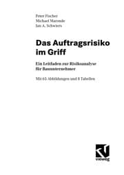 Tapa de Das Auftragsrisiko im Griff