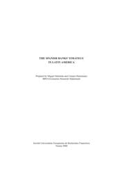 Tapa de The Spanish bank's strategy in Latin America