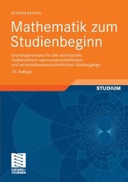 Tapa de Mathematik Zum Studienbeginn
