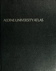 Tapa de Aldine university atlas