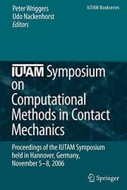 Tapa de IUTAM Symposium on Computational Methods in Contact Mechanics
