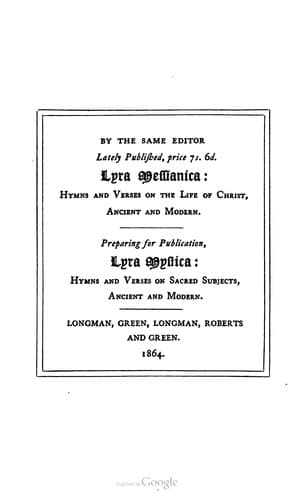 Tapa de Lyra eucharistica