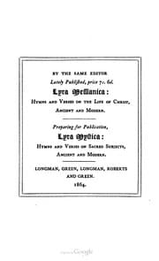 Tapa de Lyra eucharistica