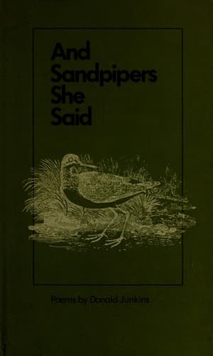 Tapa de And sandpipers she said