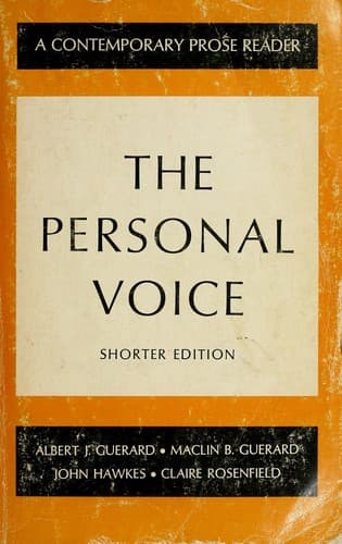 Tapa de The personal voice