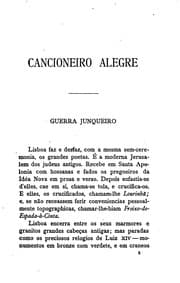 Tapa de Cancioneiro alegre [de poetas portuguezes e brazileiros.]