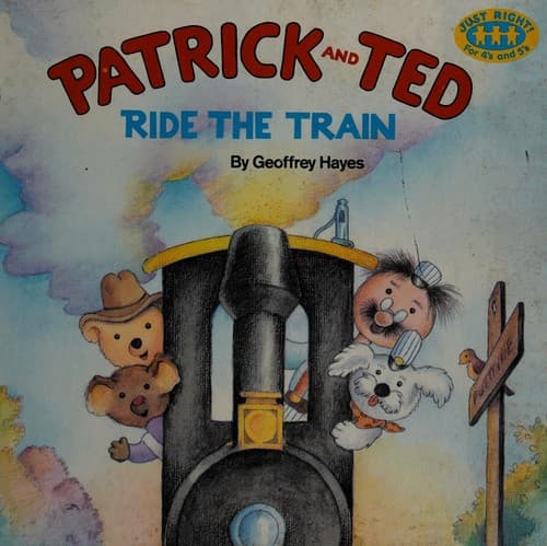 Tapa de Patrick and Ted ride the train