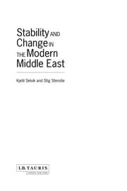 Tapa de Stability and change in the modern Middle East