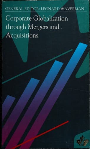 Tapa de Corporate globalization through mergers and acquisitions