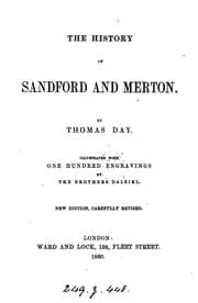 Tapa de The History of Sandford and Merton