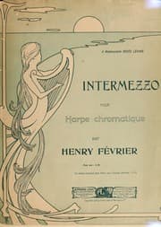 Tapa de Intermezzo pour harpe chromatique