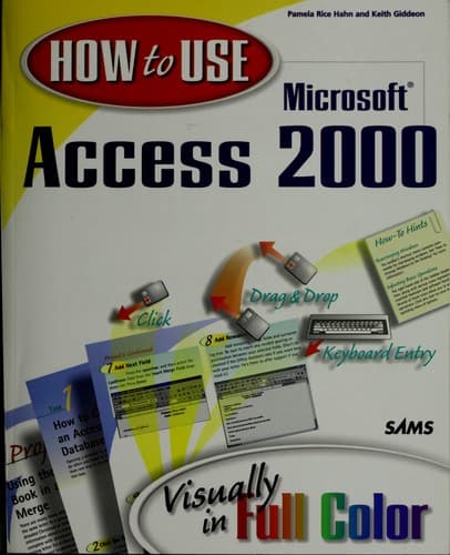 Tapa de How to use Microsoft Access 2000