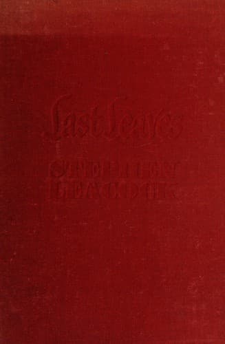 Tapa de Last leaves