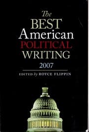 Tapa de The best American political writing 2007