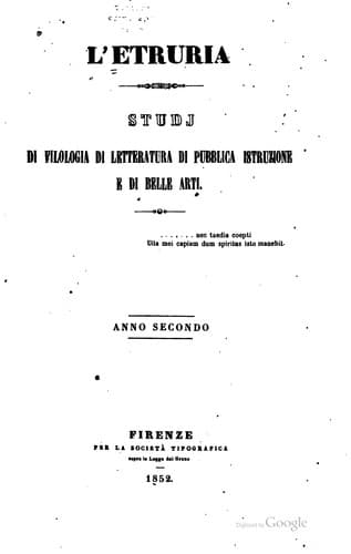 Tapa de L'Etruria