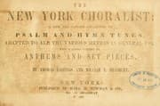 Tapa de The New York choralist